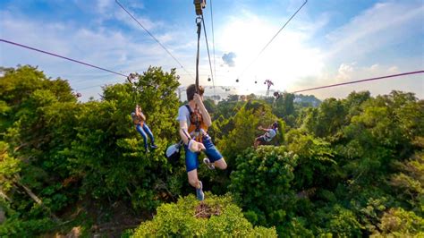 sentosa megazip|megazip adventure park.